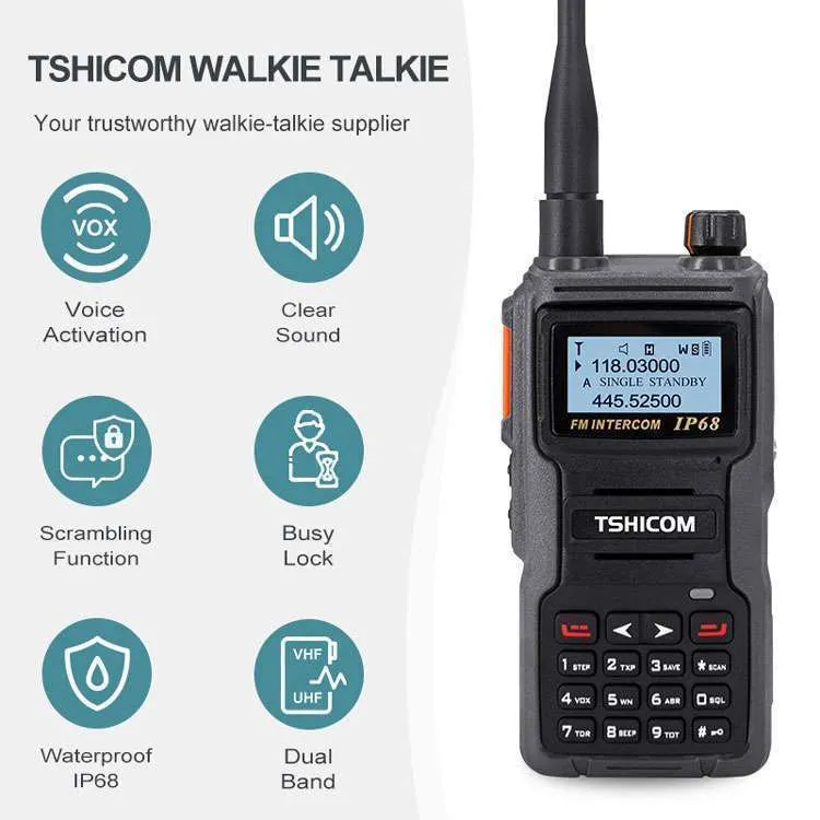 Long Range Waterproof Walkie Talkie - Image 2