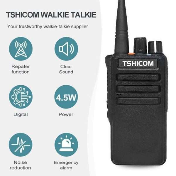 5w Professional Digital Walkie Talkie - Image 5