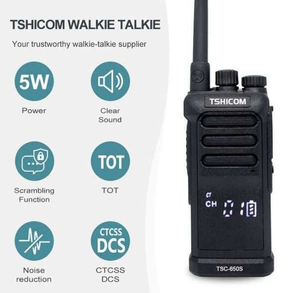 VHF UHF Radio Walkie Talkie - Image 4