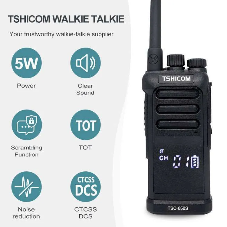 VHF UHF Radio Walkie Talkie - Image 4