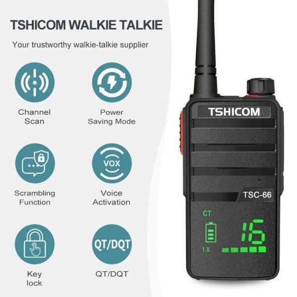 GMRS Portable Two Way Radio - Image 2