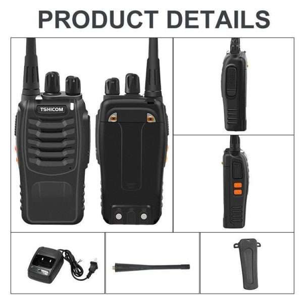 Long Range FM Walkie Talkie with FM Radio - Image 6