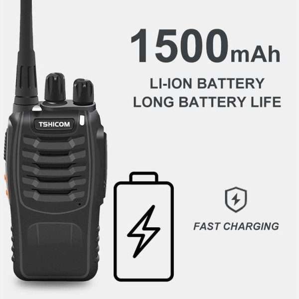 Long Range FM Walkie Talkie with FM Radio - Image 4