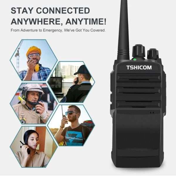 Portable UHF Radio Walkie Talkie - Image 5