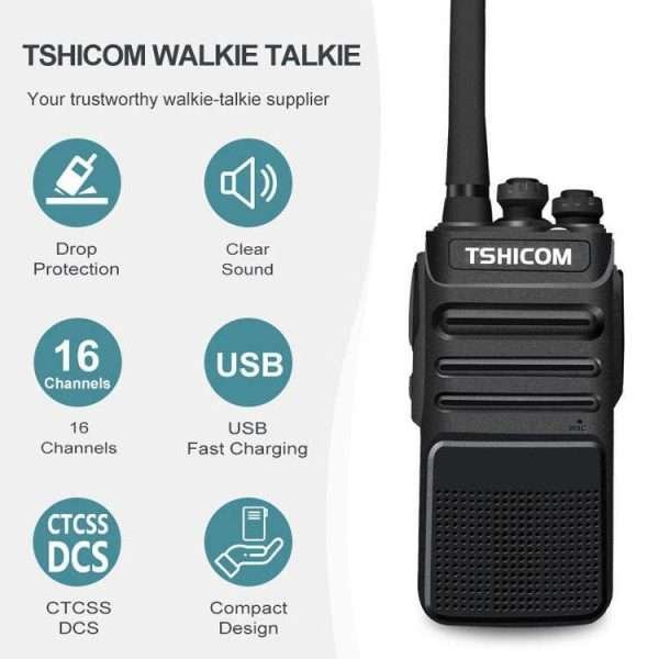 Long Range Handheld UHF Two Way Radio - Image 2