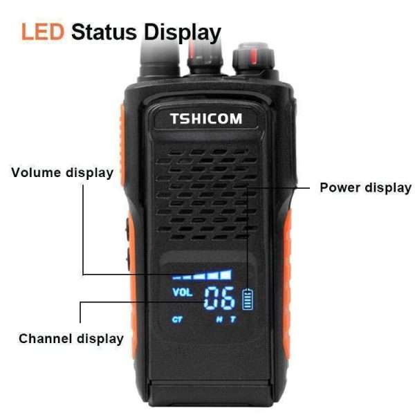 VHF UHF Handheld Two Way Radio - Image 2
