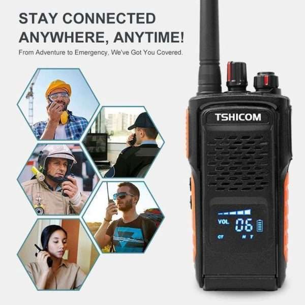 VHF UHF Handheld Two Way Radio - Image 6