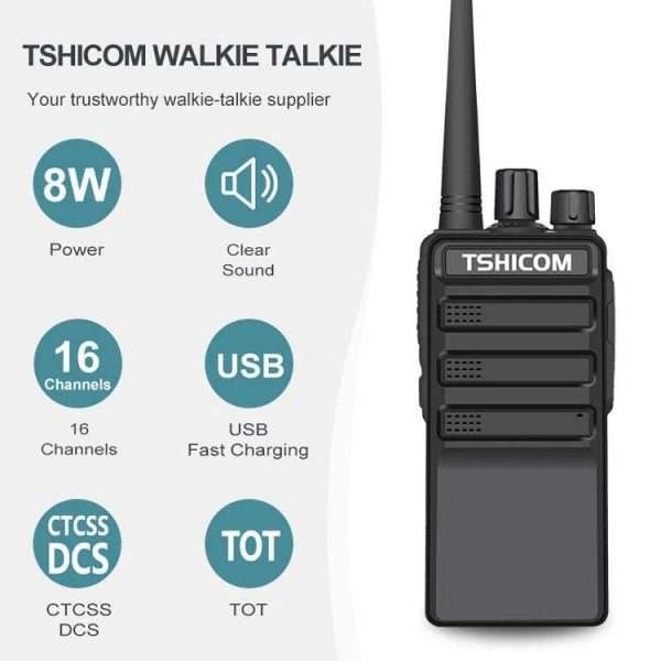 Analog Hand Held UHF Two Way Radio - Image 2