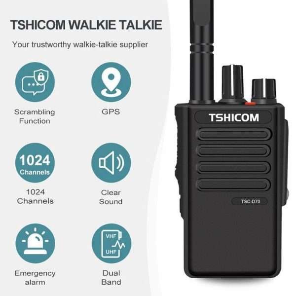 DMR Digital Two Way Radio Walkie Talkie - Image 4