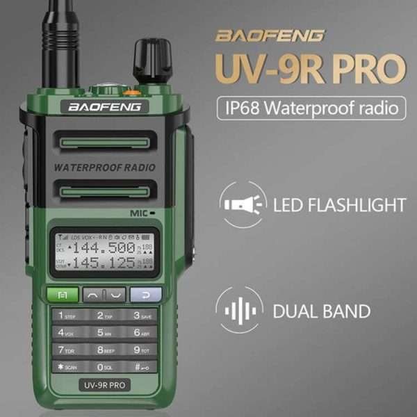 Baofeng UV 9r UV9R Pro Waterproof Radio Walkie Talkie - Image 2