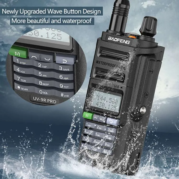 Baofeng UV 9r UV9R Pro Waterproof Radio Walkie Talkie - Image 3