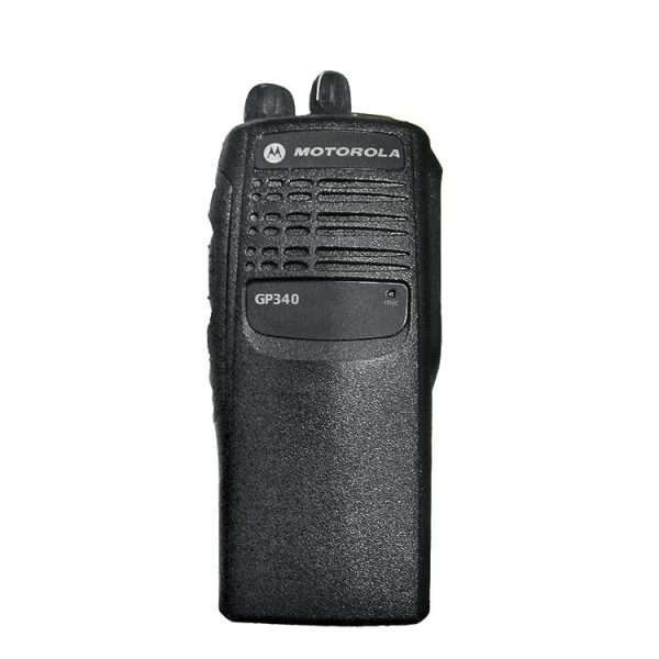 Motorola GP340 VHF UHF Radio Walkie Talkie - Image 5