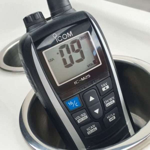 Icom IC M25 VHF Handheld Marine Radio - Image 3