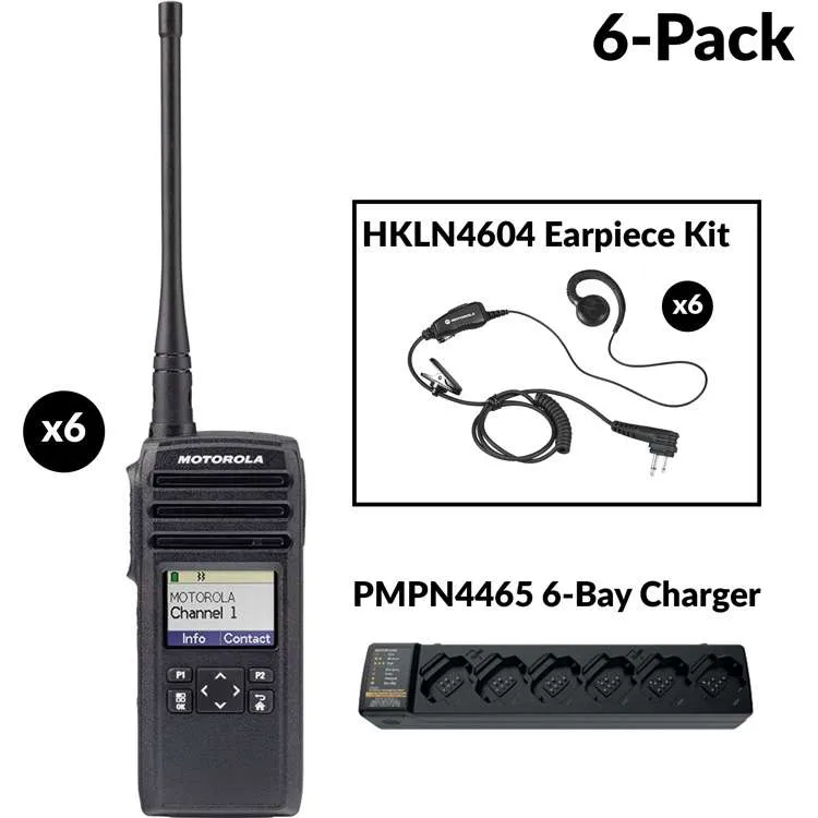 Motorola DTR600 DTR 600 Digital Two Way Radio - Image 4