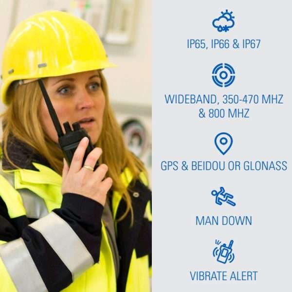 Motorola MTP3250 Police Handheld Radio - Image 2
