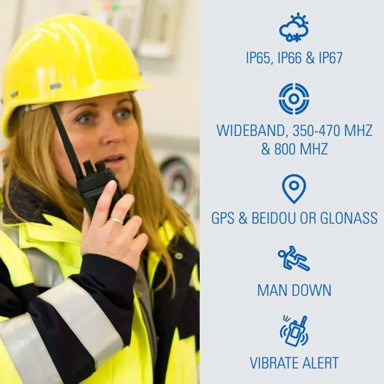 Motorola MTP3250 Police Handheld Radio - Image 2