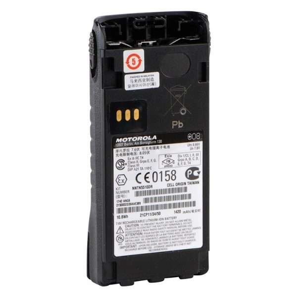 NNTN5510 Motorola Radio ATEX Battery - Image 2