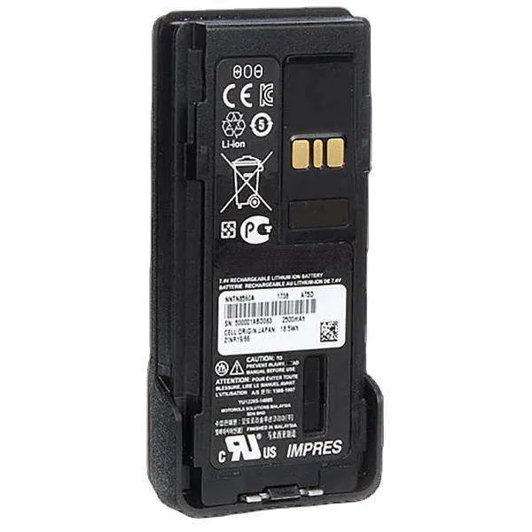 NNTN8560 NNTN8560B Motorola Walkie Talkie IMPRES Battery