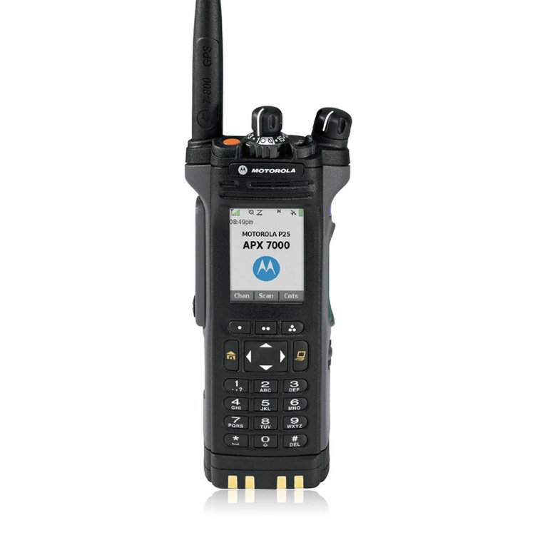 Motorola APX 7000 Portable Police Radio TSHICOM