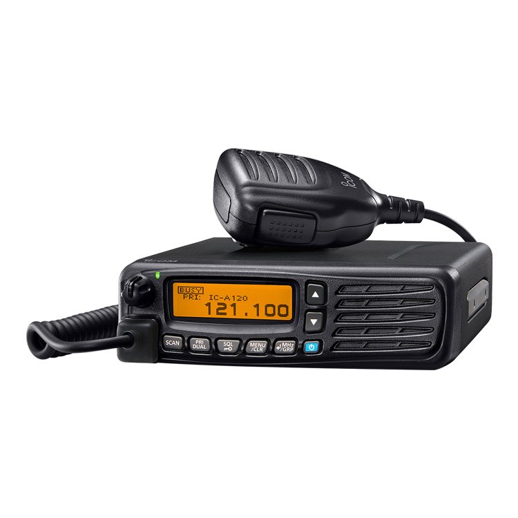 Icom IC-A120 VHF Air Band Radio | Aviation Mobile Transceiver