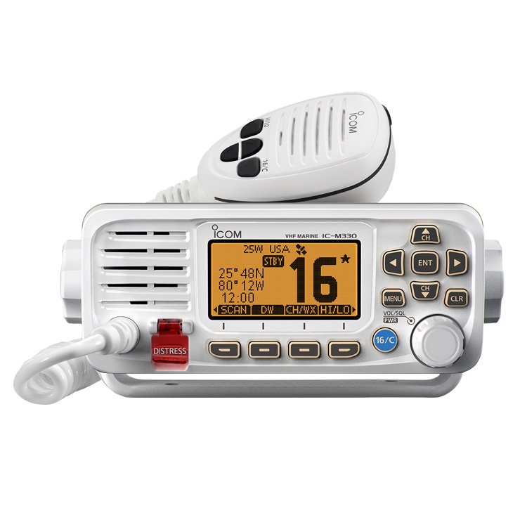 Icom IC-M330 / IC-M330G / IC-M330E VHF Marine Radio | GPS DSC Fixed Mount