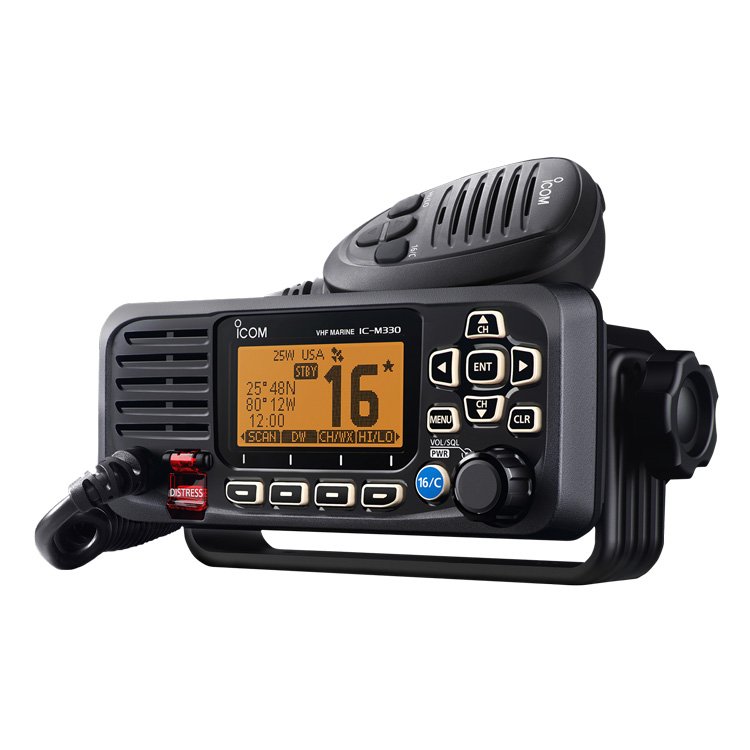 Icom IC-M330 / IC-M330G / IC-M330E VHF Marine Radio | GPS DSC Fixed Mount - Image 2