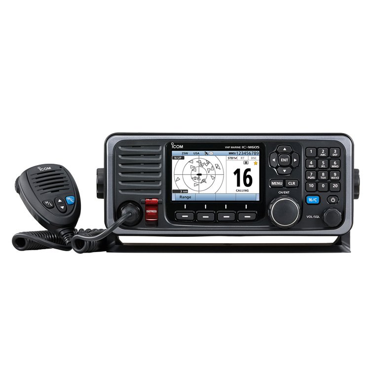Icom IC-M605 VHF Marine Radio | Class A DSC AIS GPS Transceiver