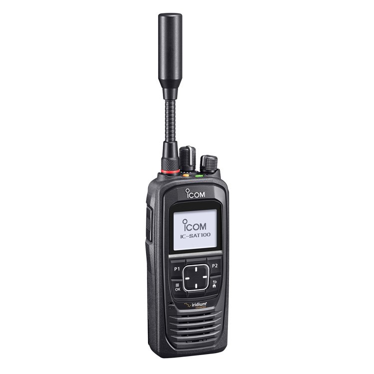 Icom IC-SAT100 Satellite PTT Radio | Iridium Global Communication