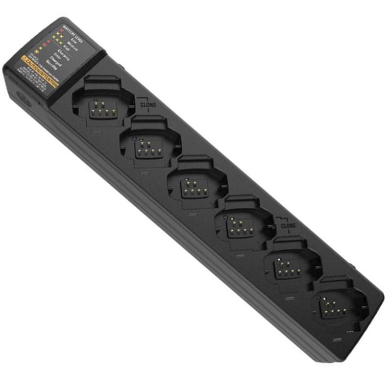 Motorola PMLN7101 PMLN7102 PMLN7162 PMLN7104 PMLN7106 6-Bay Multi Unit Charger - Image 2