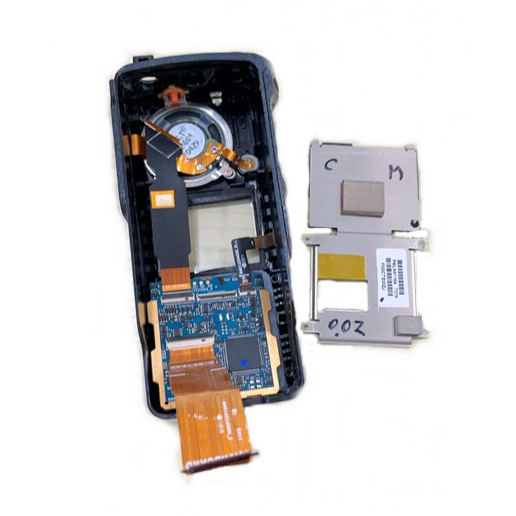 Motorola DP4800 DP4801 Replacement Front Shell Housing Kit - Image 4